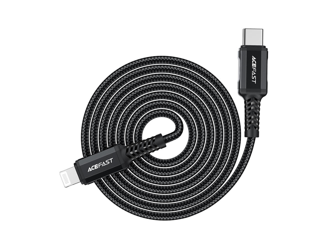 ACEFAST C4-01 USB-C to Lightning Charging Cable - Fast Charging, 1.2m ACEFAST C4-01 USB-C to Lightning Charging Cable - Fast Charging, 1.2m